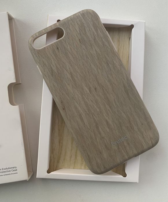 Evutec Protective Case iPhone 6 plus 7 plus чехол бампер. Белый ясень.