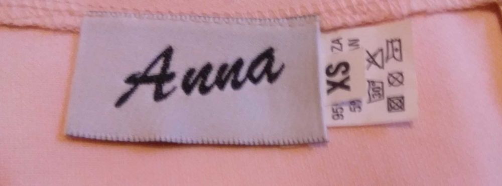 Wygodna sukienka koktajlowa wieczorowa na imprezę jasny róż xs [34)