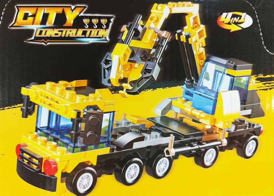 Klocki Great Friend -  - City Construction BULLDOZER