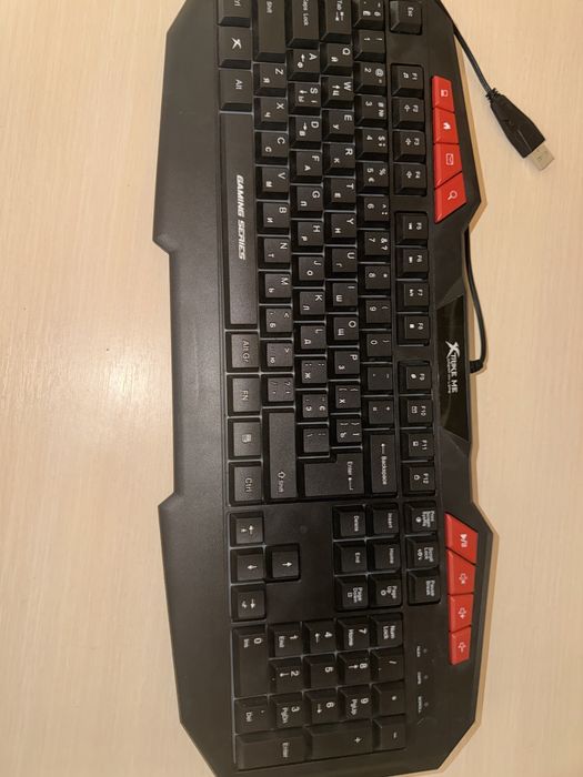 Ігрова клавіатура XTRIKE ME Gaming Series, нова