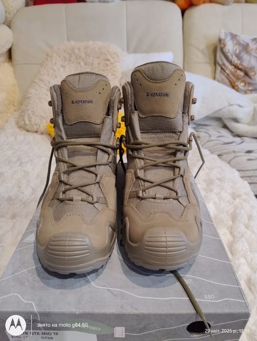 Ботинки "Lowa Zephyr GTX" (Coyote)