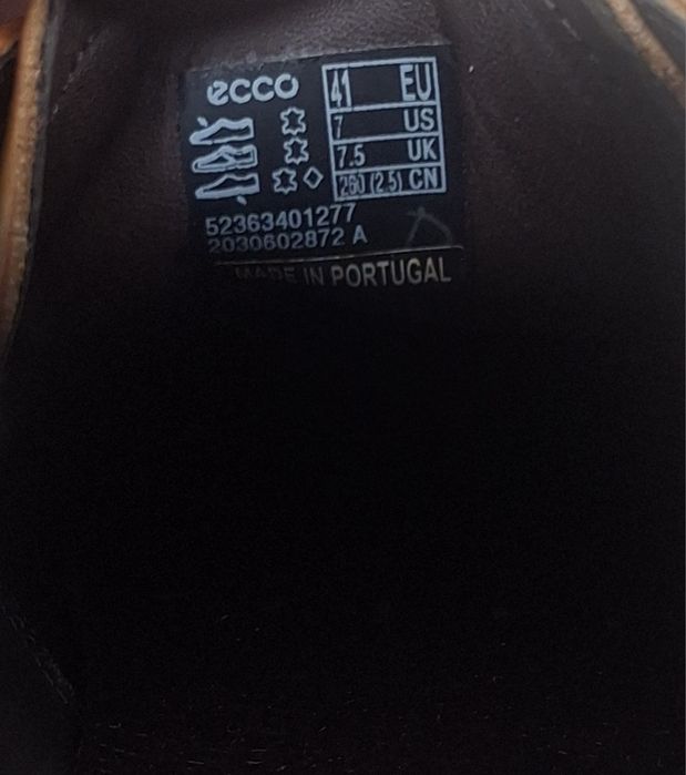 Туфлі ECCO Vitrus Mondial  Нові 41р.