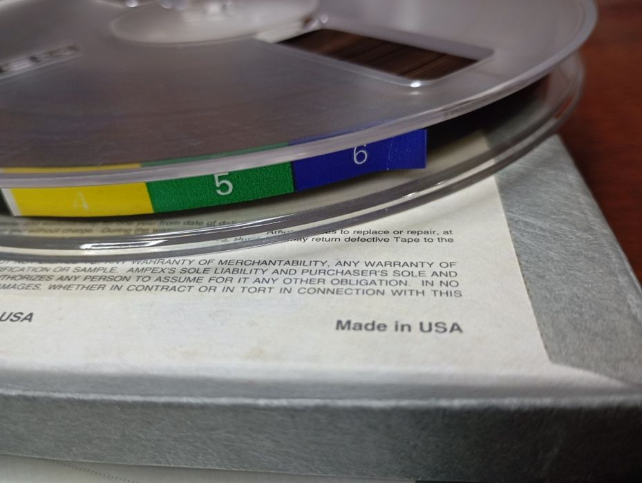 Аудиокассеты новые,Бабины Ampex