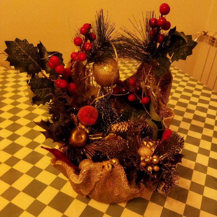 Centro de mesa natal