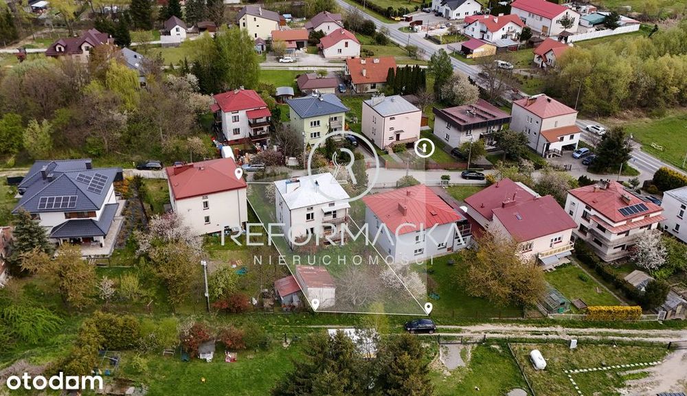 Rezerwacja - Działka z domem przy ul. Dębickiej