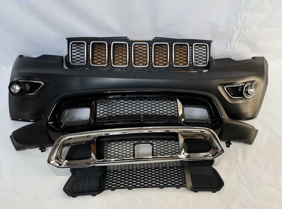JEEP GRAND CHEROKEE Накладка решетки бампера хром 5ZM53SZ0AA