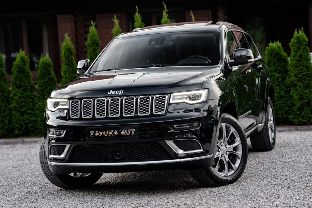 Jeep Grand Cherokee SUMMIT Xenon LED Blind Spot ACC Kamera Nav Grz. Fot Went Park Ass.