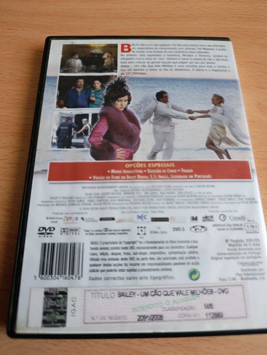 DVD filme Bailey