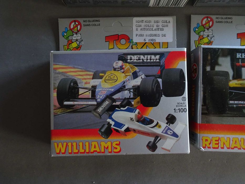 Kit diversos Toykit Klm Pan Am Lotus Williams Renault Porsche
