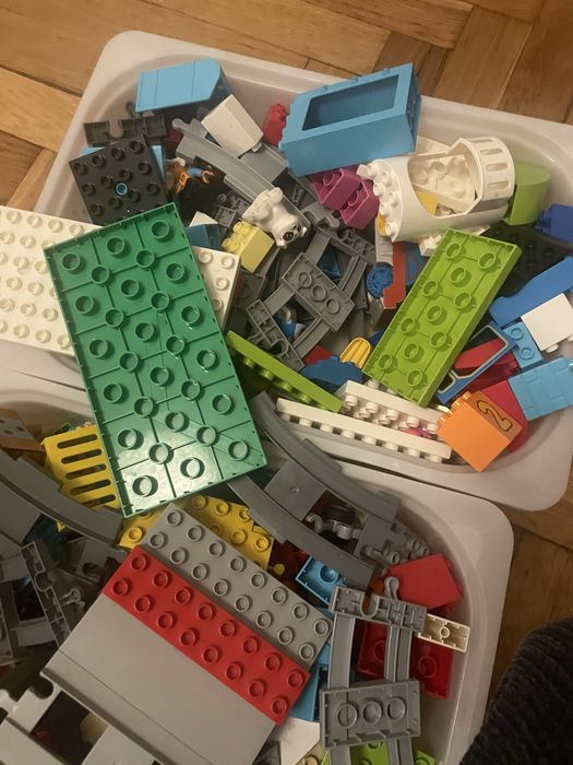 Lego duplo kolejka i różności