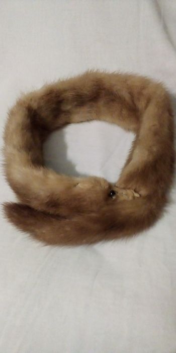Меховой воротник норка