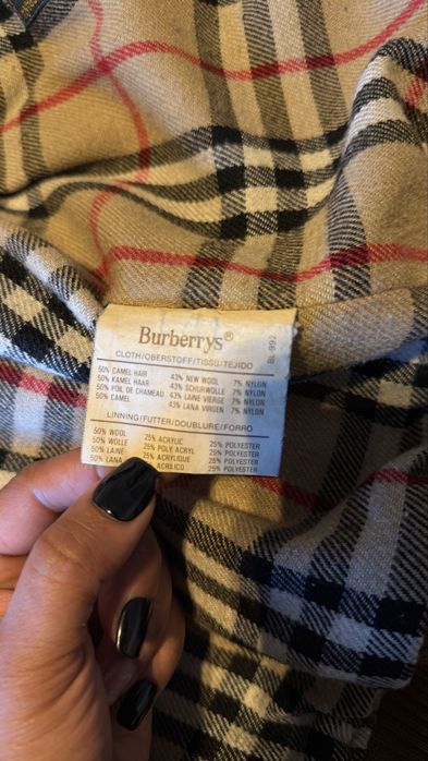 Casaco vintage homem Burberrys