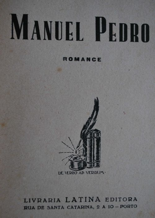 Manuel Pedro de Dr. Souza Soares (1ª Edição Ano 1943)