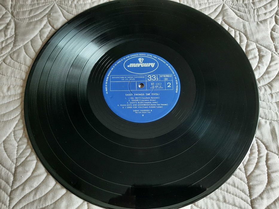 Sarah Vaughan - Sassy Swings The Tivoli - Japão - Vinil LP