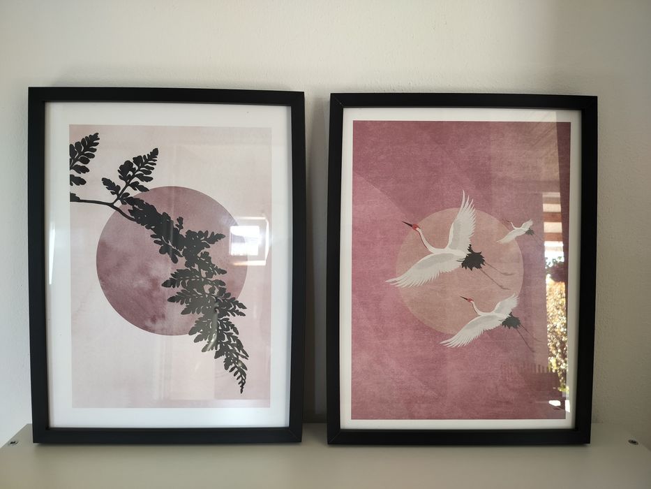 Posters emoldurados