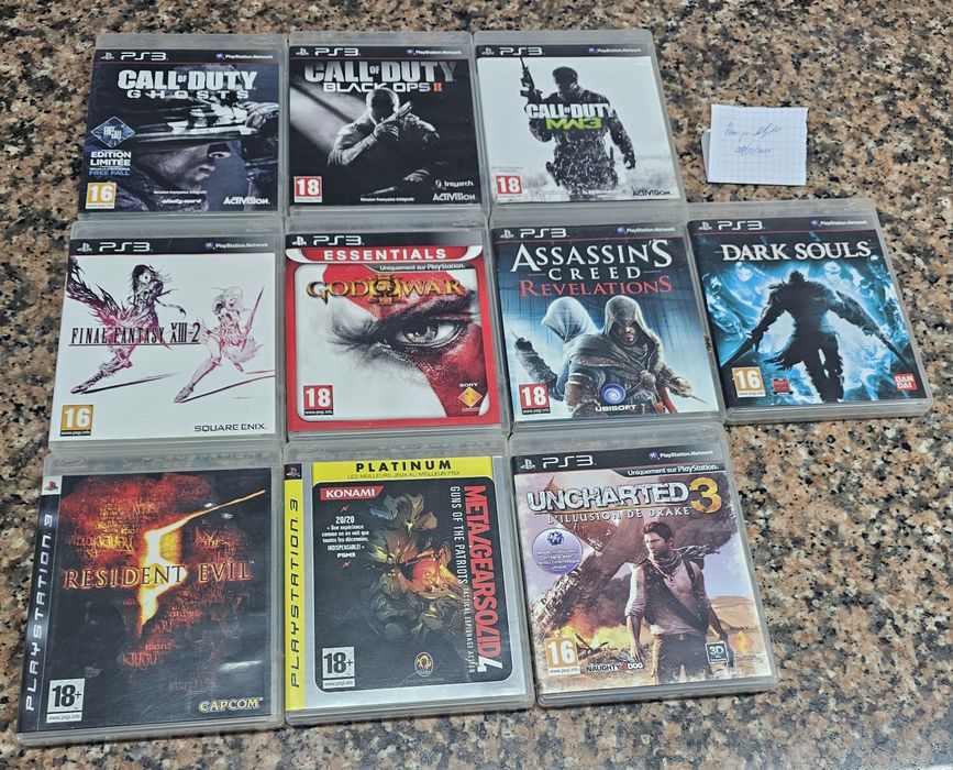 Jogos Playstation 3 Variados