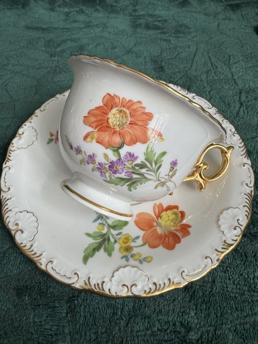 Meissen  - kwiatowe duo