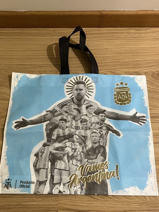 Saco Argentina Campeã - Pano reutilizavel, Edição Limitada