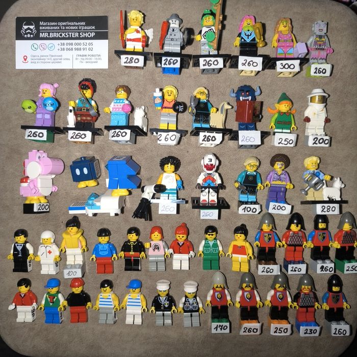 Фигурки Лего минифигурки Lego человечки фігурки Гарри Поттер Friends