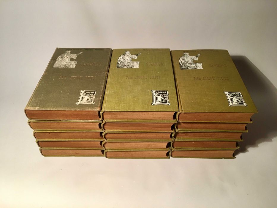 PADRE ANTÓNIO VIEIRA - obras completas - 15 volumes - 1907/9