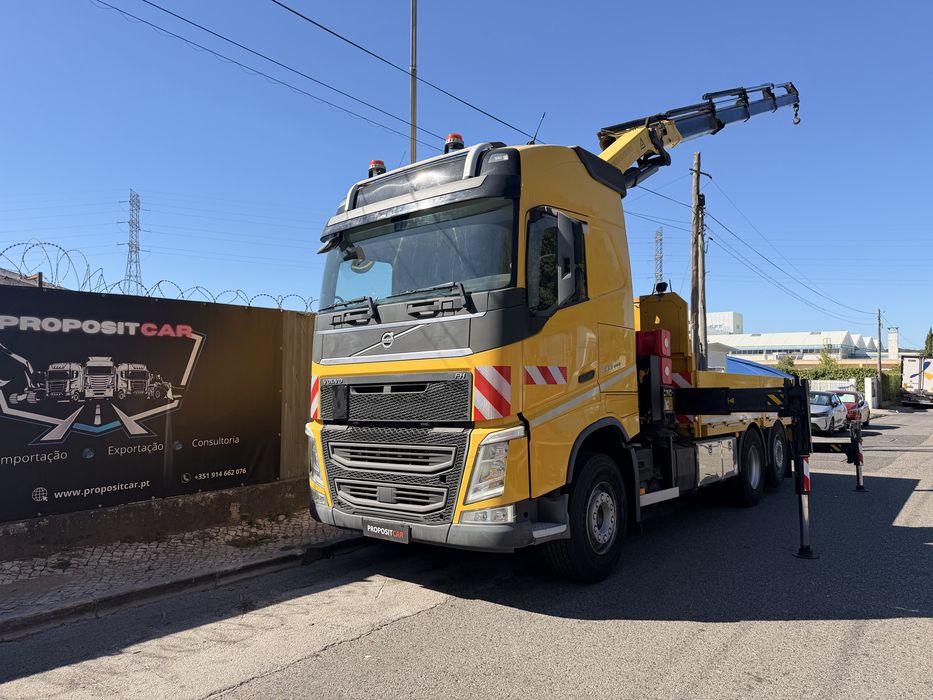 VOLVO FH500 Grua Palfinger PK34002 Como Nova  2017 Apenas 650.000km RadioComando ###OPORTUNIDADE###