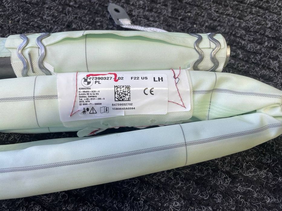 Подушка бокова шторка Air-Bag ліва BMW 2 F22 M2 F87 USA розборка