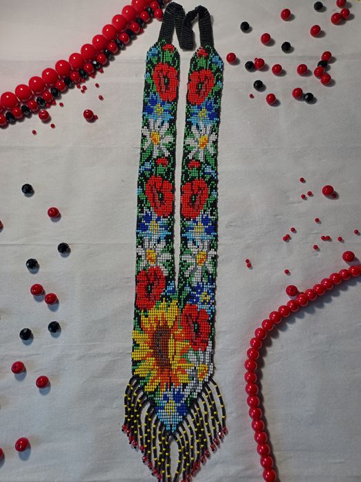 Гердан з квітами