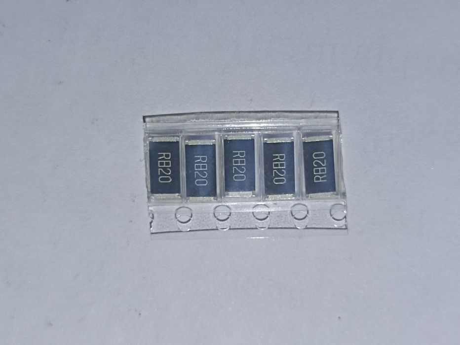 50шт Набор резисторів SMD 2512 0,001-0,015-0,1 0.005-0,01 02-05-1Ом
