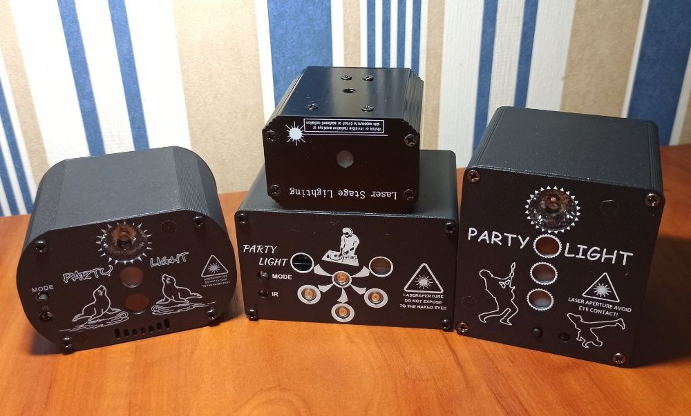 Красочный лазерный проектор (лазерных лучей)