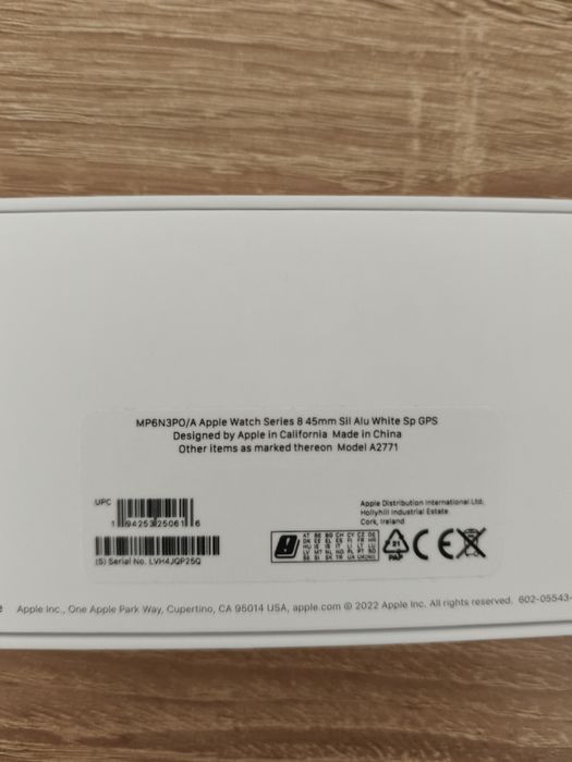 Apple watch series 8 silver 45 mm