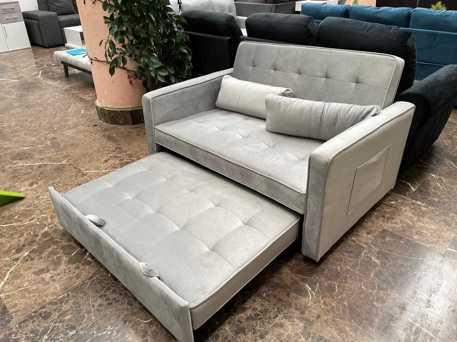LIQUIDAMOS NOVO SOFA CAMA CINZA- ENVIO GRATIS