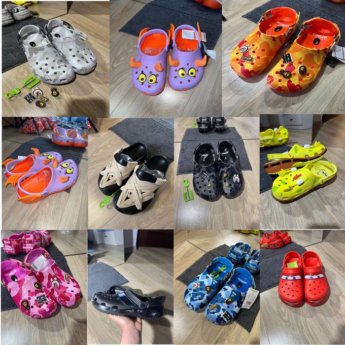 crocs red bull bape 40,41,42,43,44,45