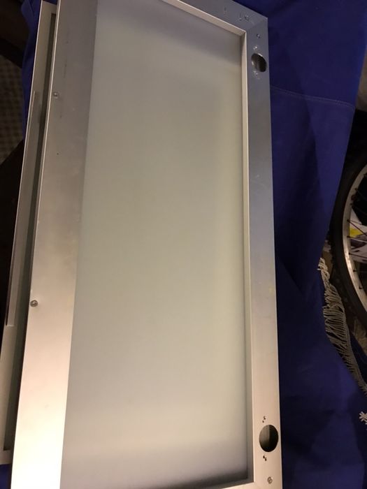 Fronty aluminium białe szkło kuchnia