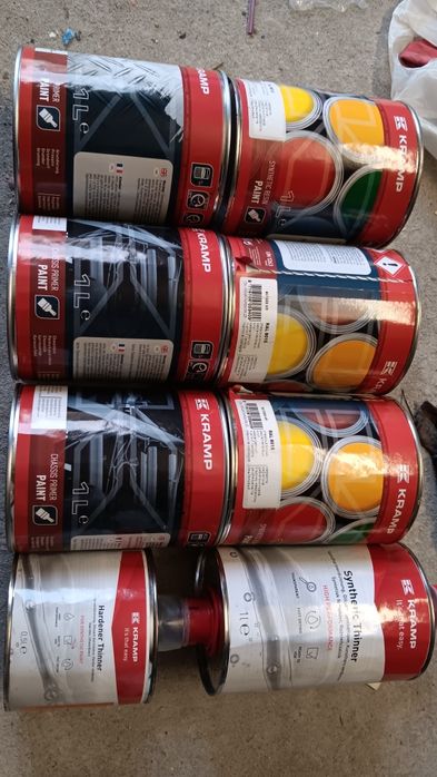 Kramp lakier podkład utwardzacz ral