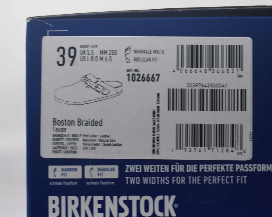 Buty Birkenstock Boston Braided  roz. 39
