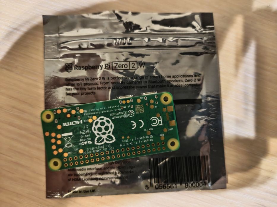 мікрокомп'ютер Raspberry Pi Zero 2 W