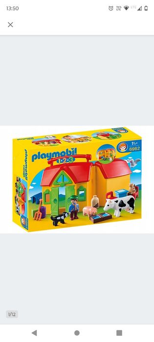 Playmobil 6962 przenośna farma, gospodarstwo