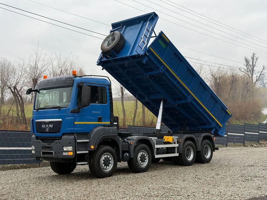 MAN * Kiper * Wywrotka * 35-440 *  MAN TGS *  8X8 * Bordmatic * Bardzo Dobry Stan