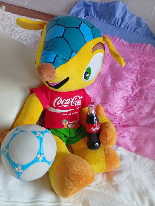 Maskotka reklama coka coli