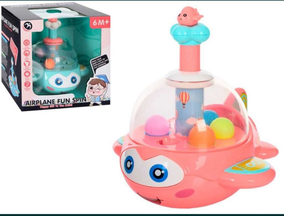 Нова іграшка дитяча юла,дзига самальотик