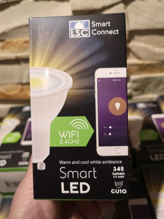 Żarówka LED Smart wifi nowa