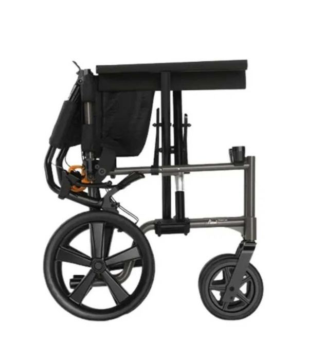 Cadeira de rodas compacta e leve invacare + 2 almofadas