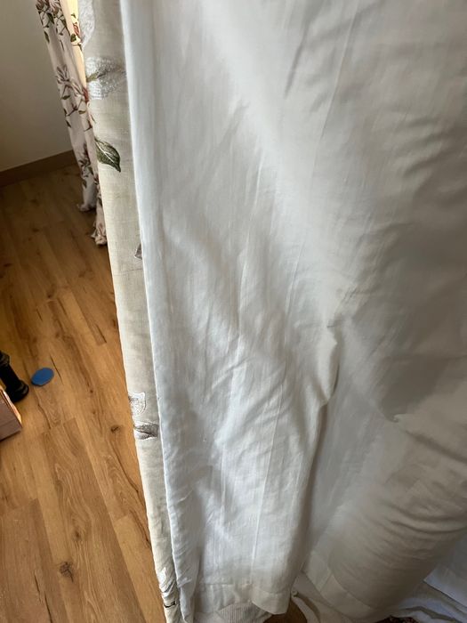 Embroided Silk Curtains