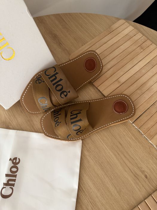 Klapki Chloé Sandały Chloe