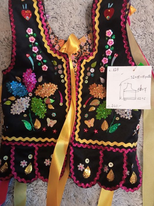 Gorset krakowski r.128