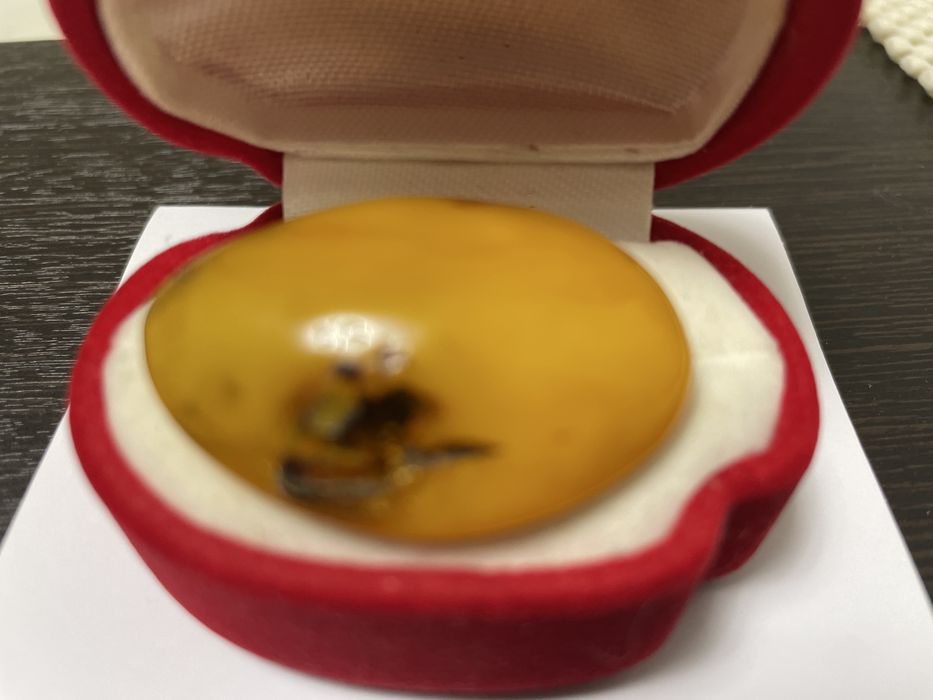 Брошь кулон подвес пейзажный янтарь кольцо янтарь мельхиор