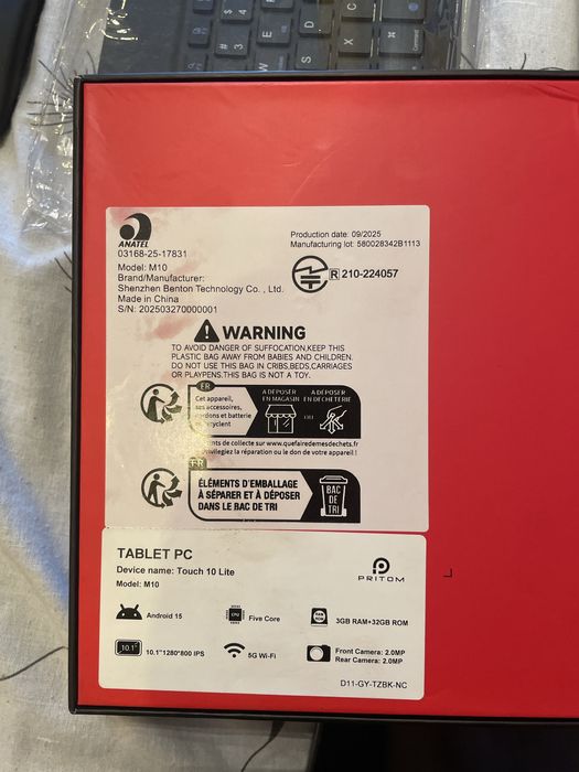 Планшет Pritom Touch 10 Lite