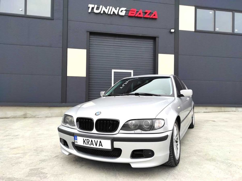 Бампер передній BMW 3 E46 M-tech