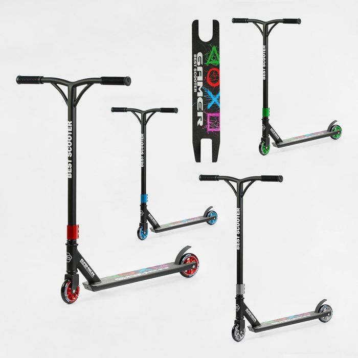 Трюковый самокат Best scooter с металлическими колесами
