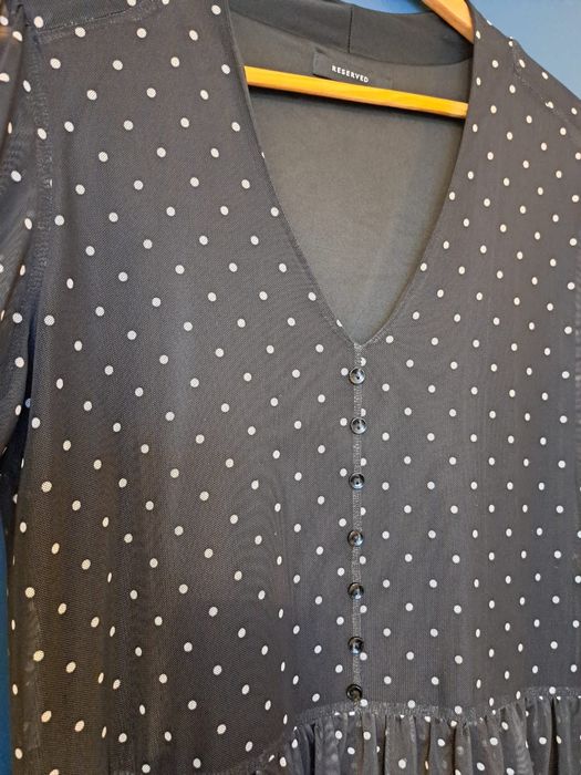 Sukienka Reserved L czarna rozm 40